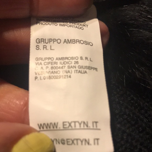 Italian Rabbit Fur Sweater - Picture 8 of 11